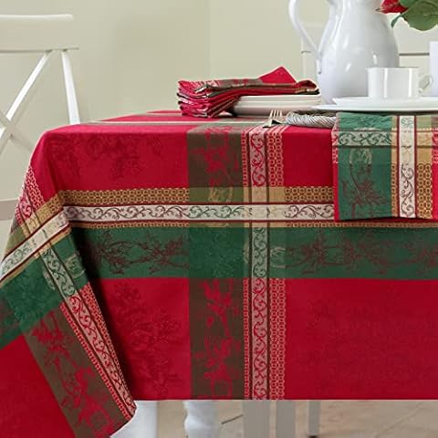 Benson Mills Holiday Legacy Tablecloth 60" x 140" Cover
