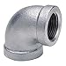 1/4" FNPT Galvanized 90 Degree Elbow