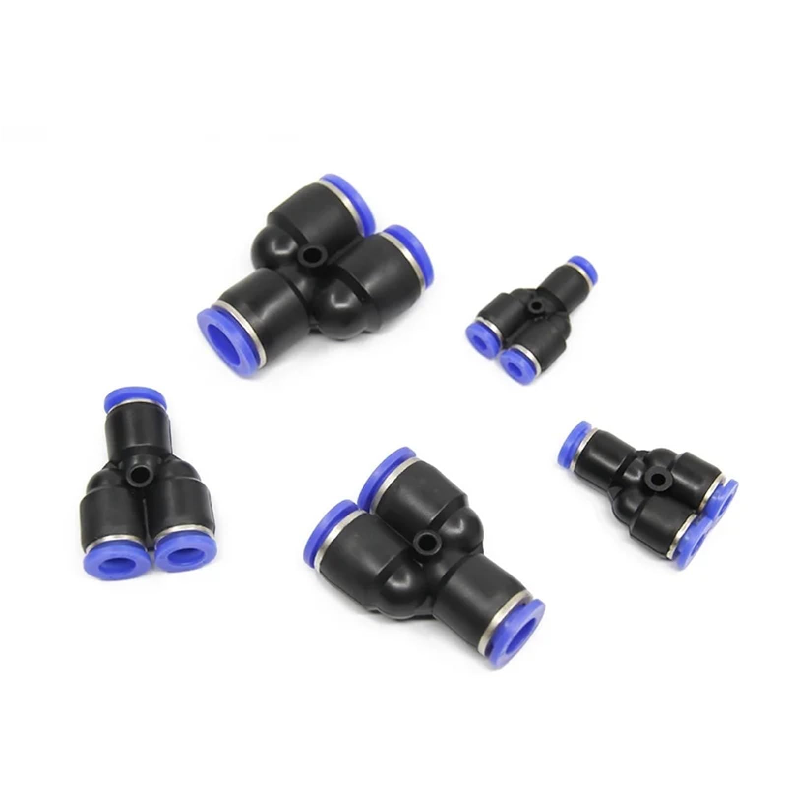 Złączki rurowe Plastikowe złącze pneumatyczne Złączka Podłączenie wody PY PW Connect 4 6 mm 8 mm 10 mm 12 mm Kształt Y 1 szt. (PY-4)