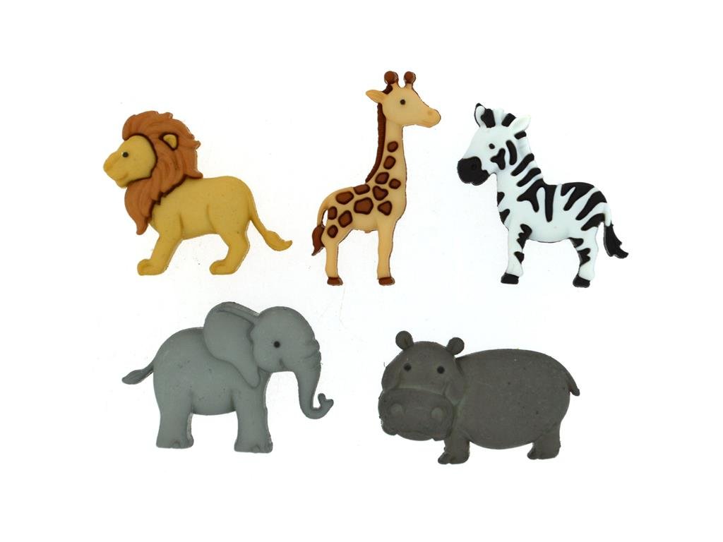 Jesse James Buttons Zoo Cuties Buttons