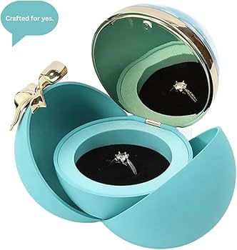 Zinkbliz Luxury Rose Jewelry Gift Box for Women – Ring Necklace