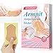 Underarm Sweat Pads, 28 Pcs Invisible Self-adhesive Cotton Armpit Antiperspirant Sticker, Disposable Anti Perspiration Absorbent Deodorant Prevention Pad, for Women and Men Non Sweat Armpit Protection
