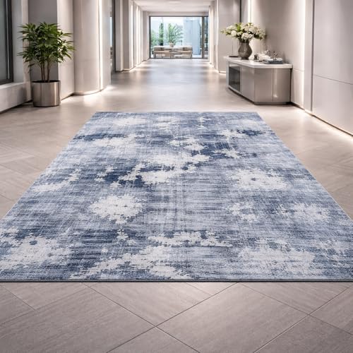 Tapis de salon antidérapant et lavable pour simplifier l'entretien