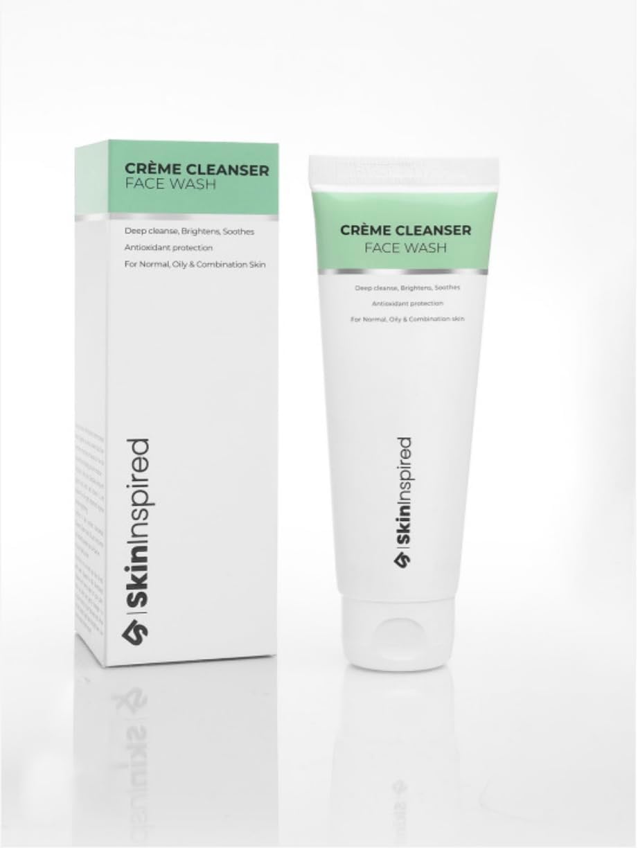 Creme Facewash | Face Wash for Deep Cleansing | Advanced Skin Brightening Face Cleanser | For Normal, Oily & Combination Skin | Suitable For Men & Women (70 ml)