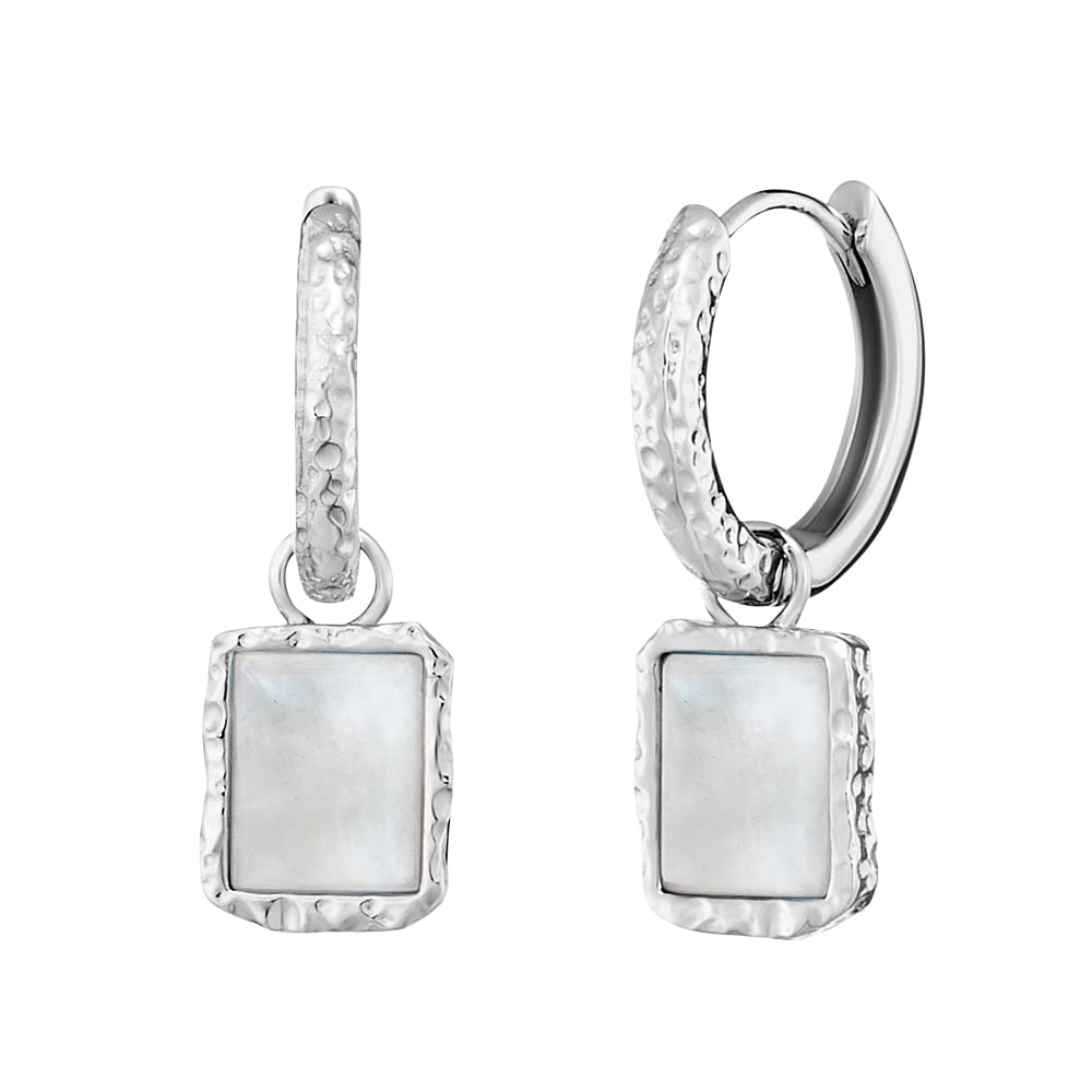 Orecchini a cerchio da bambina in argento Sterling con