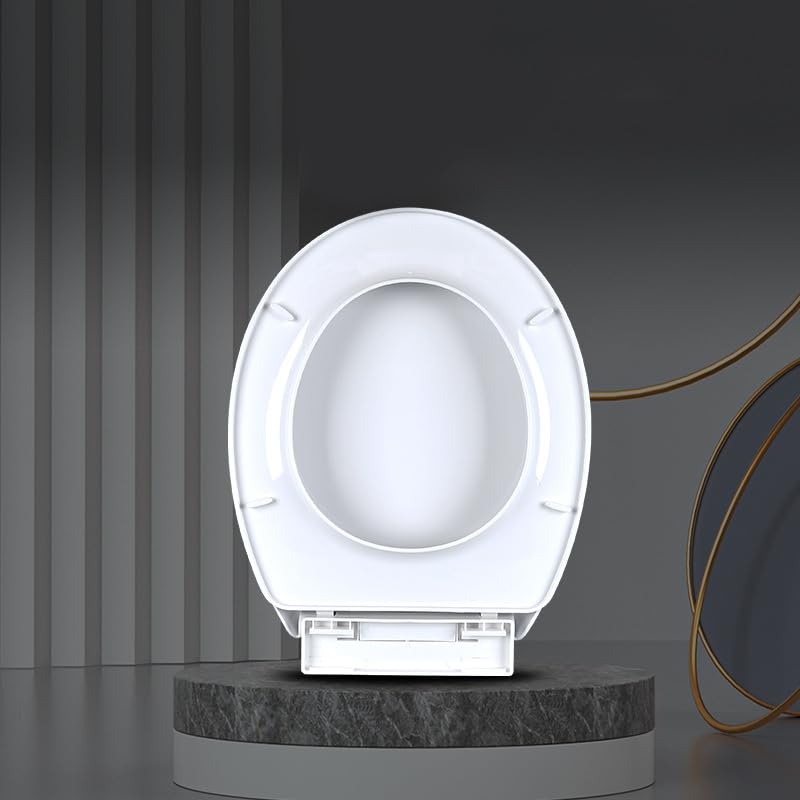Image of WASSMIST Toilet Seat Cover Set - Durable Toilet Seat Cover | Fits Most Standard EWC Commodes | Premium Finish