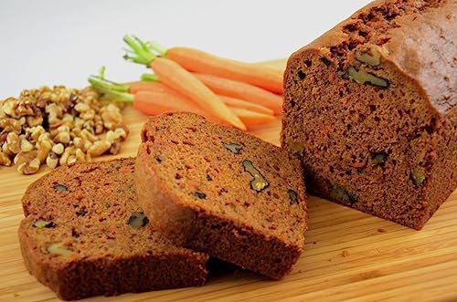 Image of Nadel - NATURALLY DELICIOUS CARROT CAKE Slices, 8 Pack, Sweet Breads & Cakes Back to School lunch snack, breakfast bar