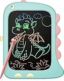 Bravokids Tableta de Escritura Niños 8,5 Pulgadas, LCD Tablet para Dibujar Pizarra Magnetica Infantils Dinosaurio Juguete Regalo 2 3 4 5 6 7 8 Años