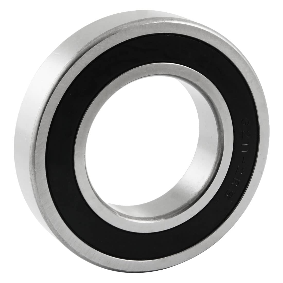 ZBJGBUIA 6211 2RS 55x100x21mm Dual Shields Deep Groove Radial Ball Bearing