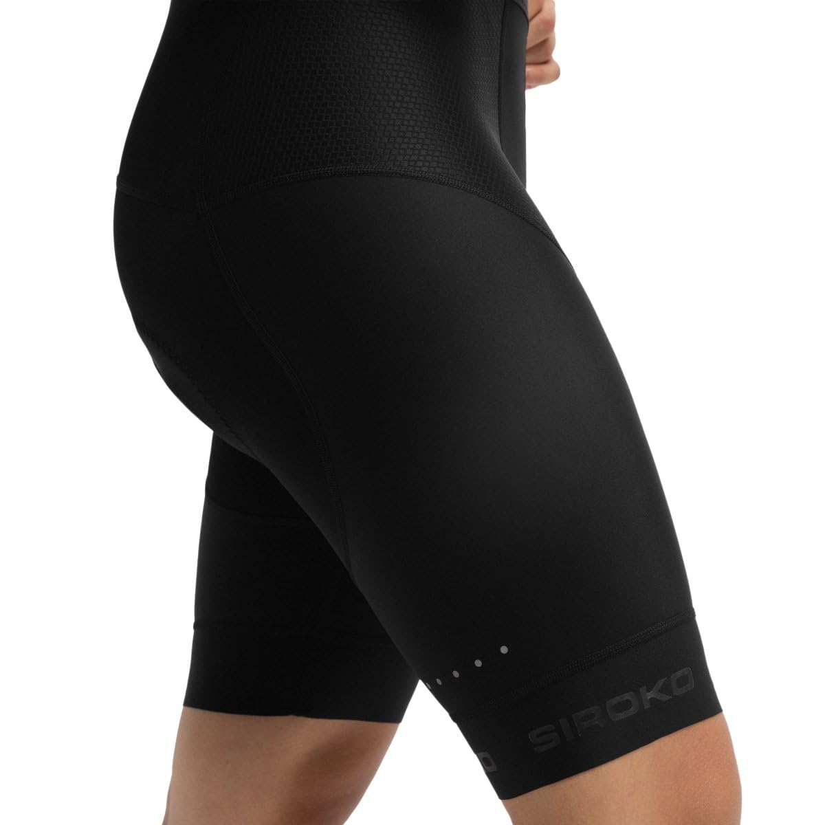 SIROKO Culote Corto Ciclismo SRX Aero Race Negro