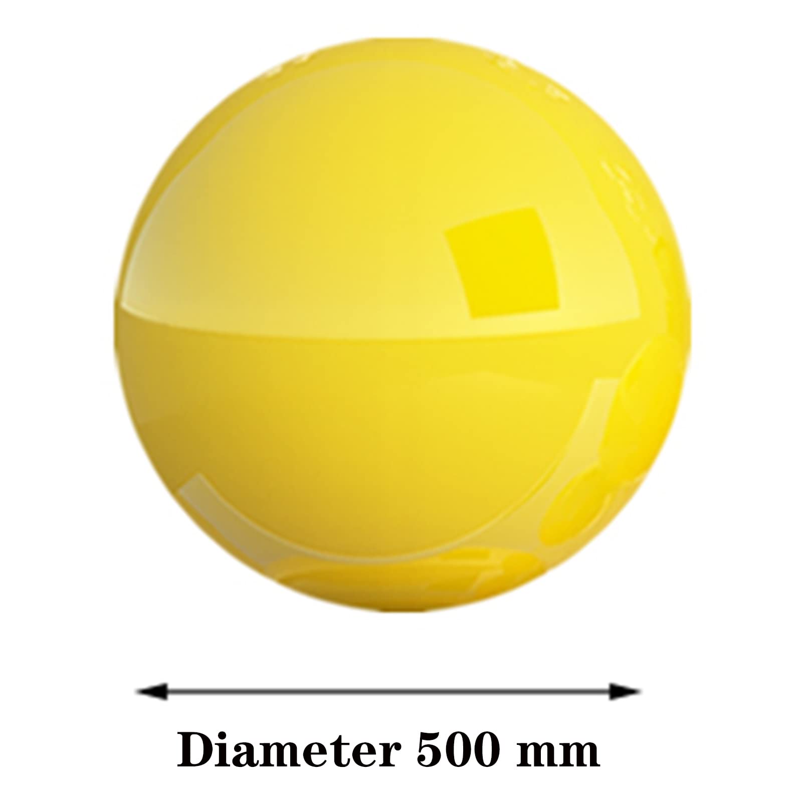 Balas de jardín, bolas huecas de decoración Globo de observación Bola de espejo Esfera de jardín reflectante pulida de acero inoxidable amarillo for fotografía Jardín Decoración del hogar, 200 mm(Size