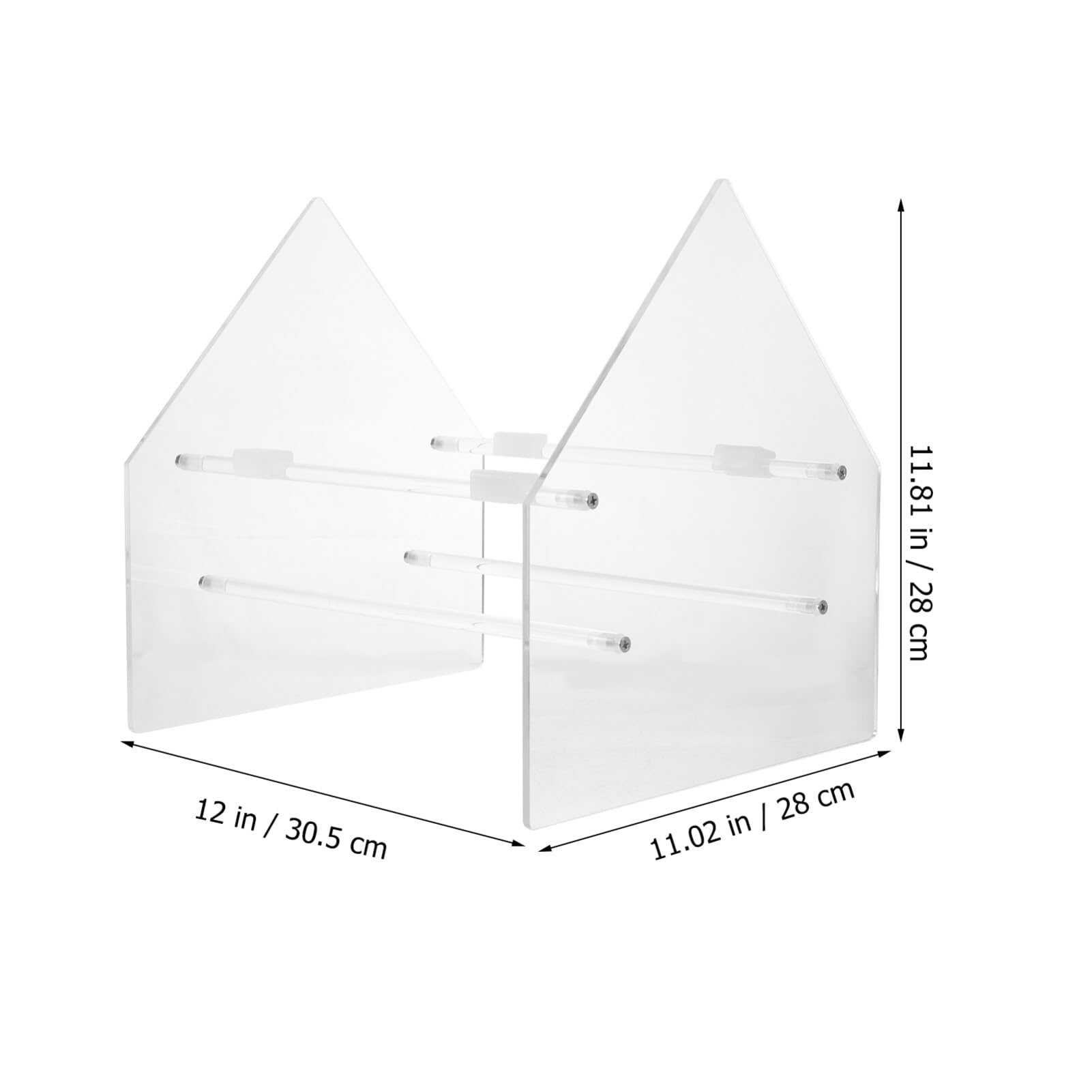 Soporte Transparente Para y Revistas Organizador De Escritorio Para Archivos y Casa u