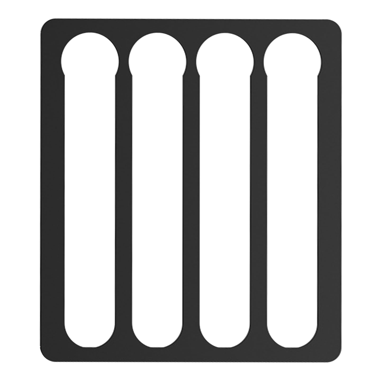Lerpwige Modern Coffee Pod Rack for Nespresso Vertuo, Suitable for vertical or horizontal mounting under a cambinet or wall adhesive coffee holder