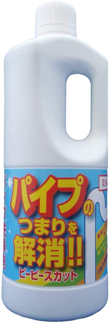 Amazon.co.jp: 【3本セット】パイプ洗浄剤 ピーピースカット 1kg 