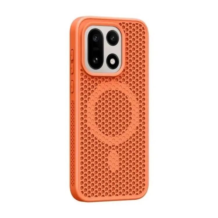 Image of MILLION CASES Heat Deflect Magnetic Dissipation Case for OnePlus 15, OnePlus 15 Back Cover Case(2025) - TPU | Orange