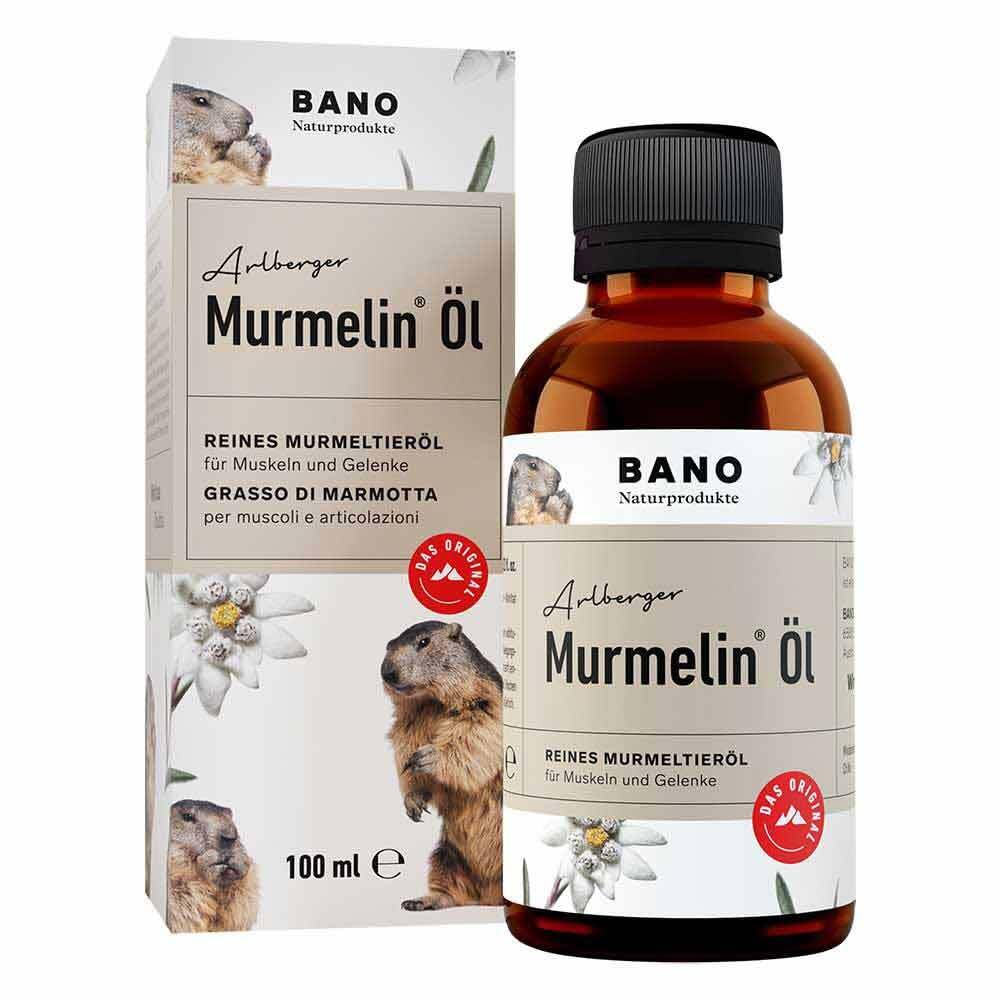 TIROLER MURMELIN Öl 100% reines Murmeltieröl 100 ml
