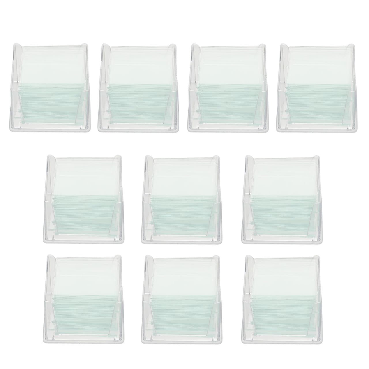 Gatuida 1000 Stück Deckgläser Mikroskop, deckgläser 22x22 Lehrmaterialien Mikroskop-Objektträger Zubehör für Labor Optische Mikroskopie Und Biologie Wissenschaft Studium
