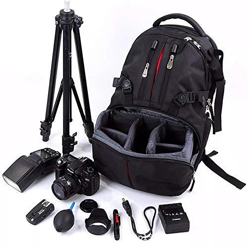 Kameratasche Nikon SLR DSLR Kamera Nylon wasserdicht Shockproof Kamera 17inch Laptop-Tasche Objektivtasche Rucksack Fotografie und Gelegenheits