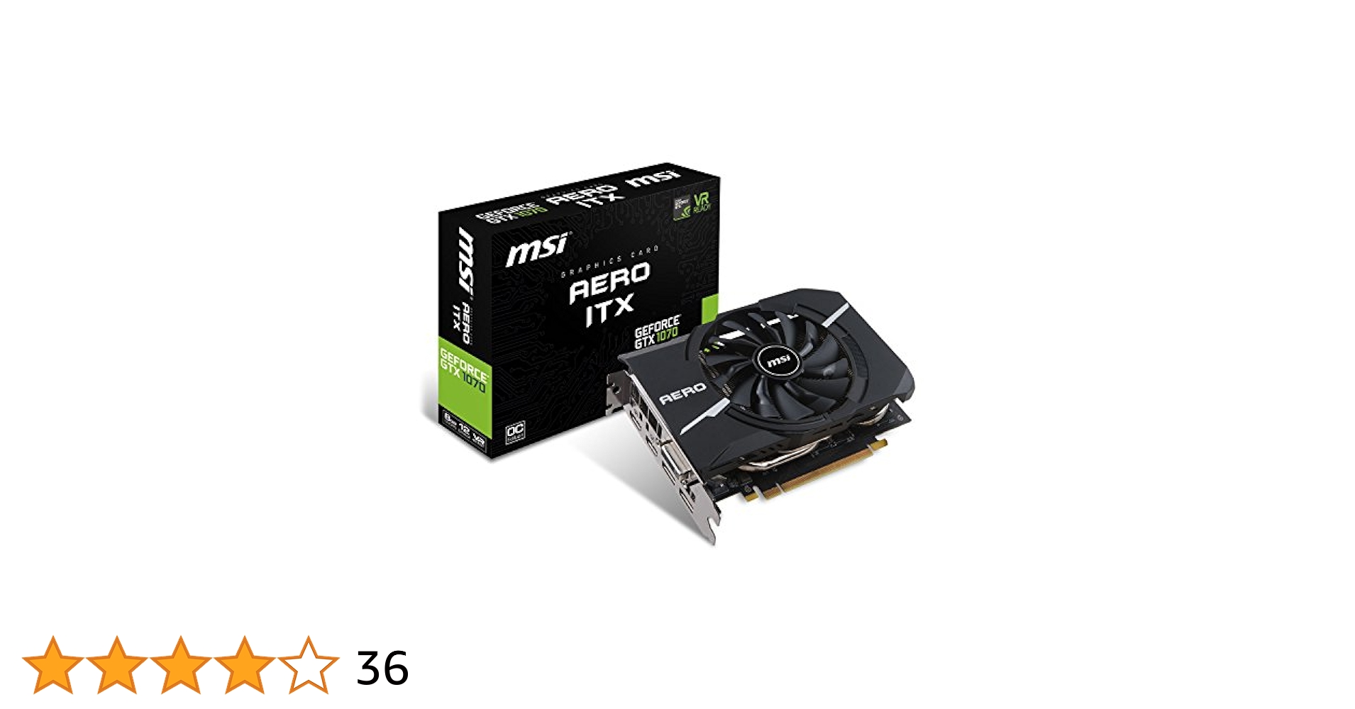 MSI GeForce GTX 1070 AERO ITX 8G - 動作品 61sG2hvFt8L._AC_UL210_SR210,