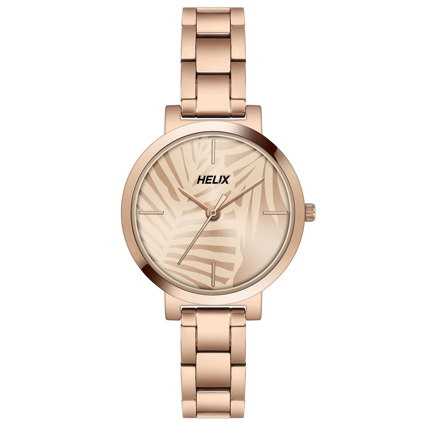 Helix Analog Rose Gold Dial Womens Watch - TW041HL18 (B0BQY3D1WW) Amazon Price History, Amazon Price Tracker