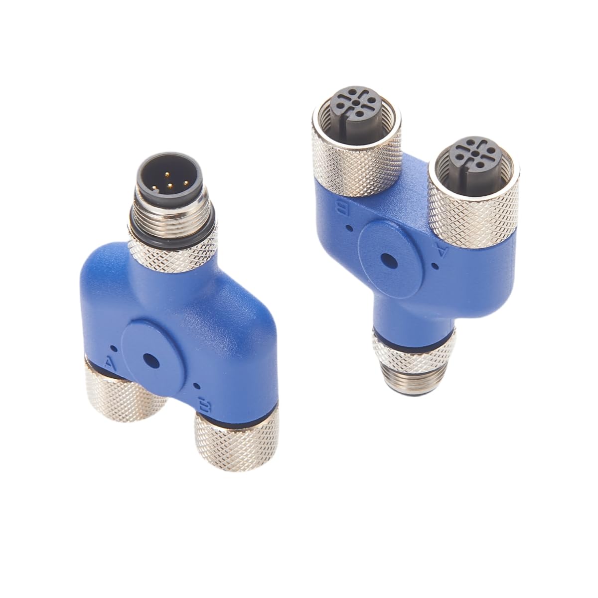 NMEA 2000 Multipuerto M12 Y Splitter Adaptador IP67 Impermeable N2K 3 Vías M12 5Pin A Código Macho a Hembra Sensor Conector Circular para CAN Bus CANOpen Actuador