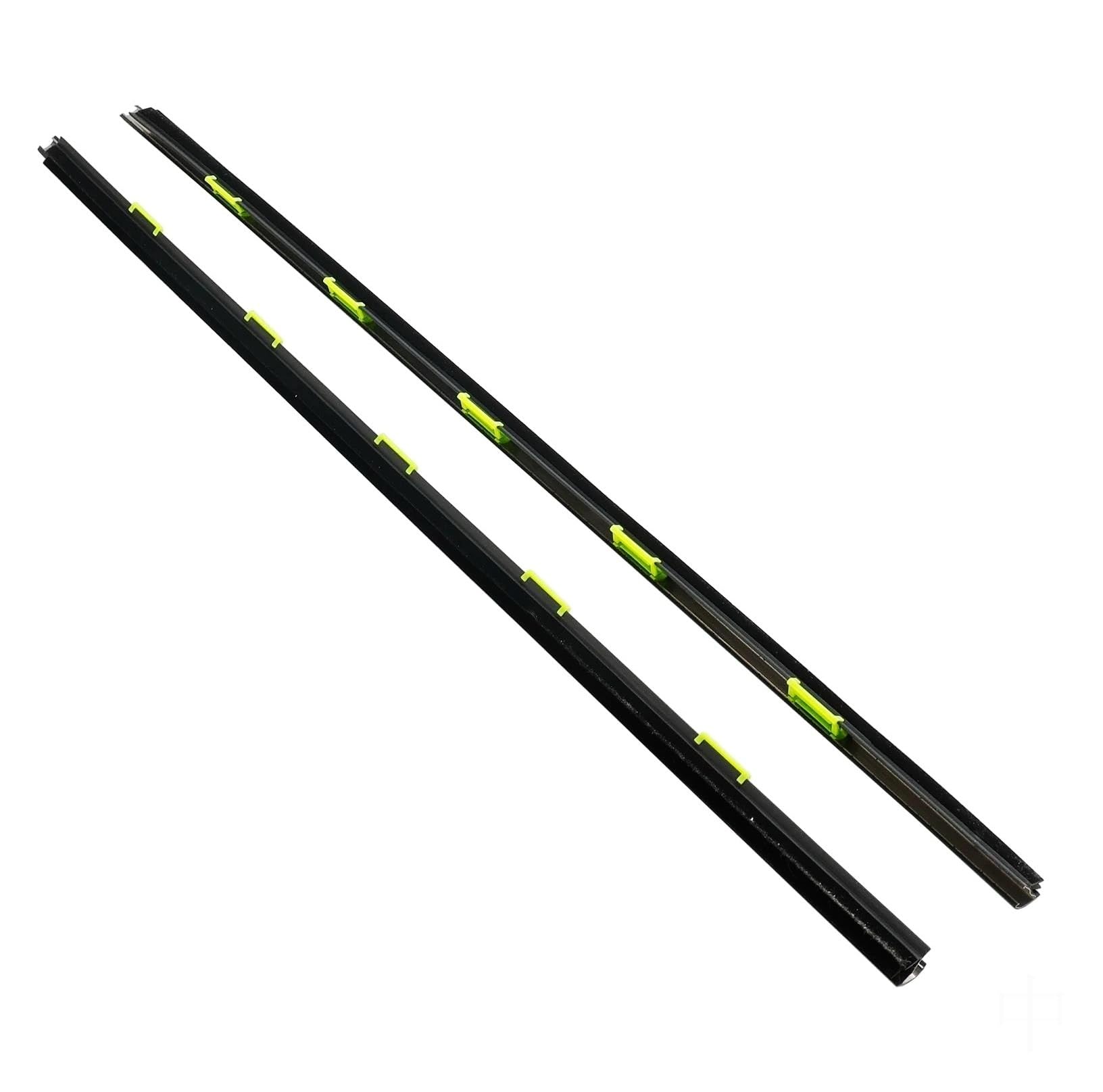 for Civic EK 1996-2000 L+R Door Window Weatherstrip (OE# 72410-S03-003, 72450-S03-003) Beltline Molding