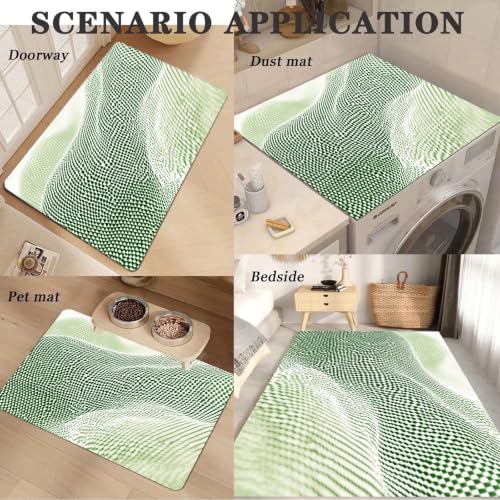 Tapis salle de bain absorbant à séchage rapide en microfibre pour toilette