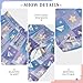 Yuiboo Sweet Dream Space Pattern Outfits Lounge Pajama Pants Comfy Loungewear Indoor Outdoor With 2 Pockets 6-8Y
