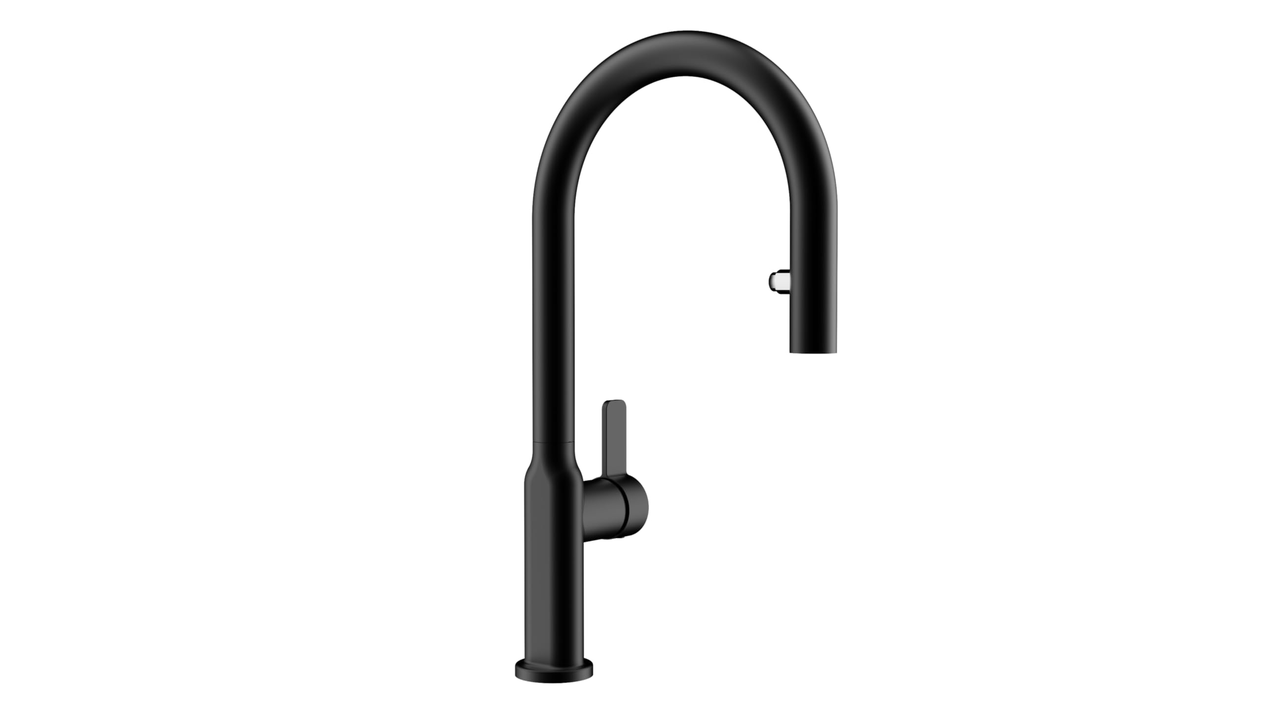 TEKA Grifo Cocina Monomando, Caño Alto Giratorio 360º, Maneral Extraíble 2 Funciones, Aireador Anticalcáreo, Latiguillos Flexibles 3/8”, Modelo OVAL 9382