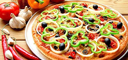 Pie Crust Shield,Silicon Pie Crust Shield,Pie Crust Shield,Pie Crust Protector Shield for Baking Pie Fit 8 Inch to 11.4 Inch Diameter Pies (4 Pieces, Red) - Thumbnail 5