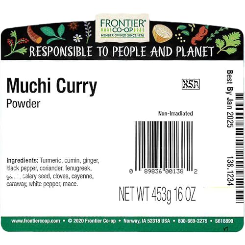 Frontier Co-Op Curry Powder, Muchi, 1 Lb., 16 Ounces image 5