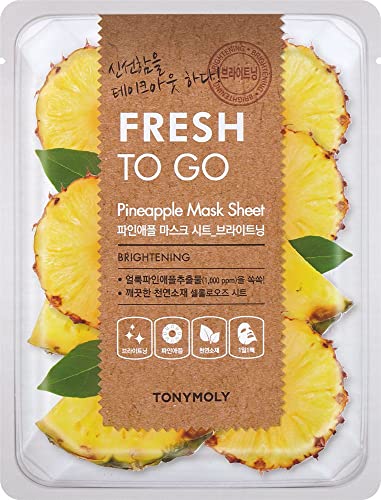 Image of TONYMOLY Fresh To Go - PINEAPPLE Mask Sheet x 1pc…