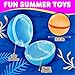 Karachy 12 Pack Reusable Water Balloons - Magnetic Design Pool Toys for Kids Ages 4-8, Beach Toys for Kids Ages 8-12, Eco-Friendly and Safe Outdoor Fun