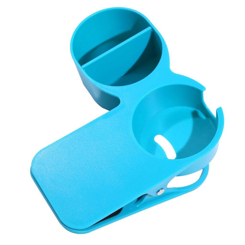 Multifunktionaler Becherhalter für Zuhause, Büro, Tisch, Schreibtisch, Blau, 3er-Set