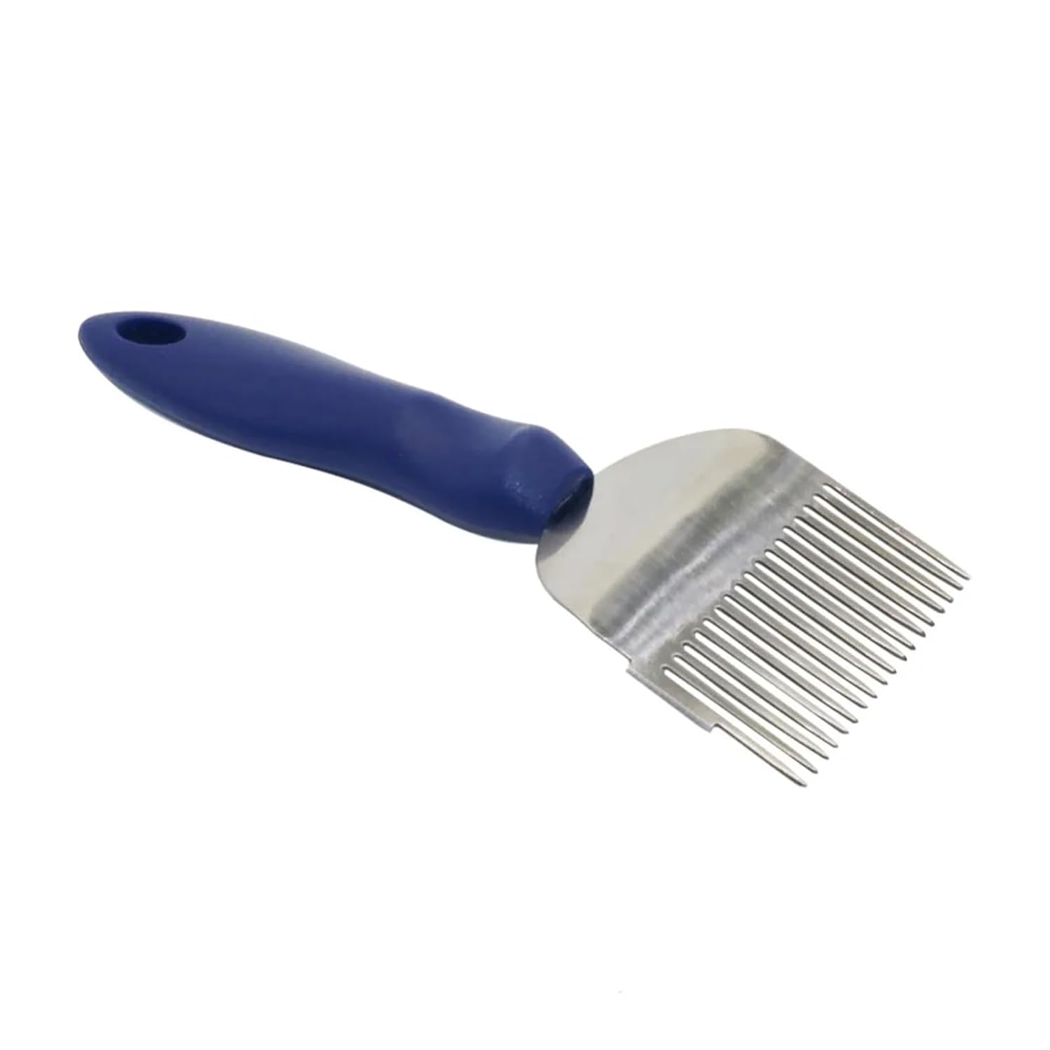 Beekeeping, 2-piece Beekeeping Tool Set, Stainless Steel Blue Needle-Type Honey Tapper, Scraper, Comber,for Beekeepers