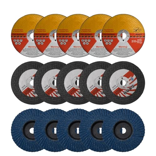 HDUNGM 15 Pezzi da 75 mm Mini Disco da Taglio Ultrasottile Lama Circolare in Resina Mola for smerigliatrice angolare Macchina lucidatura Dischi lamellari