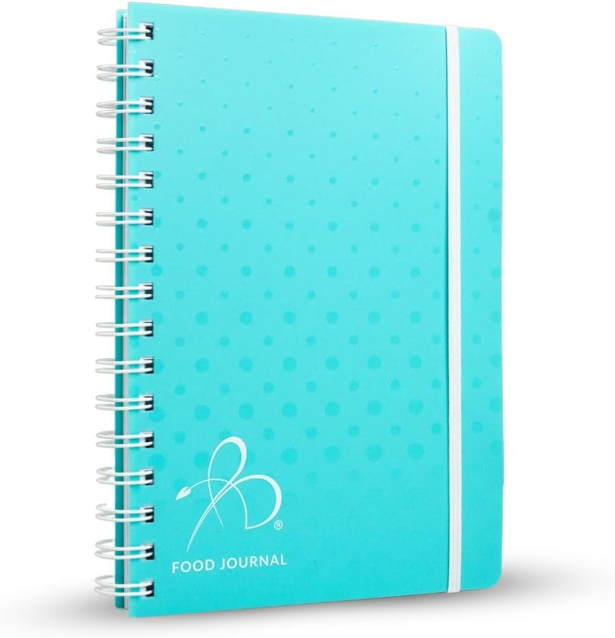 Bright Line Eating Official Food Journal | Daily Meal Planner and Journal for Bright Line Eaters | 90 Days | Teal | Use to Stay Accountable and Track Food, Water, and Weight Loss (Teal)
