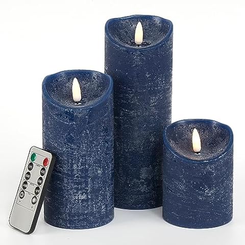 glowiu Flameless Candle Set with Remote Cover