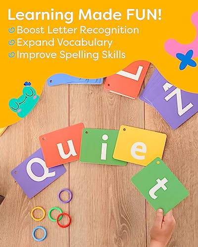 The Bambino Tree TBTAFC01 Alphabet Flash Cards - Abc Jumbo Flash Cards For Kids Ages 3-6 thumb #1