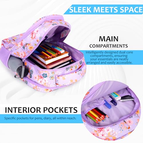 Image of BEAUTY GIRLS SCHOOL BAG 1521|TUTION BAG| COLLEGE BACKPACK|OFFICE BAG| WATER RESISTANT BAG |32L SCHOOL BAG FOR GIRLS & WOMEN