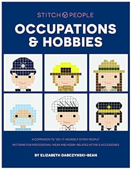 Spiral-bound Stitch People Occupations & Hobbies Book