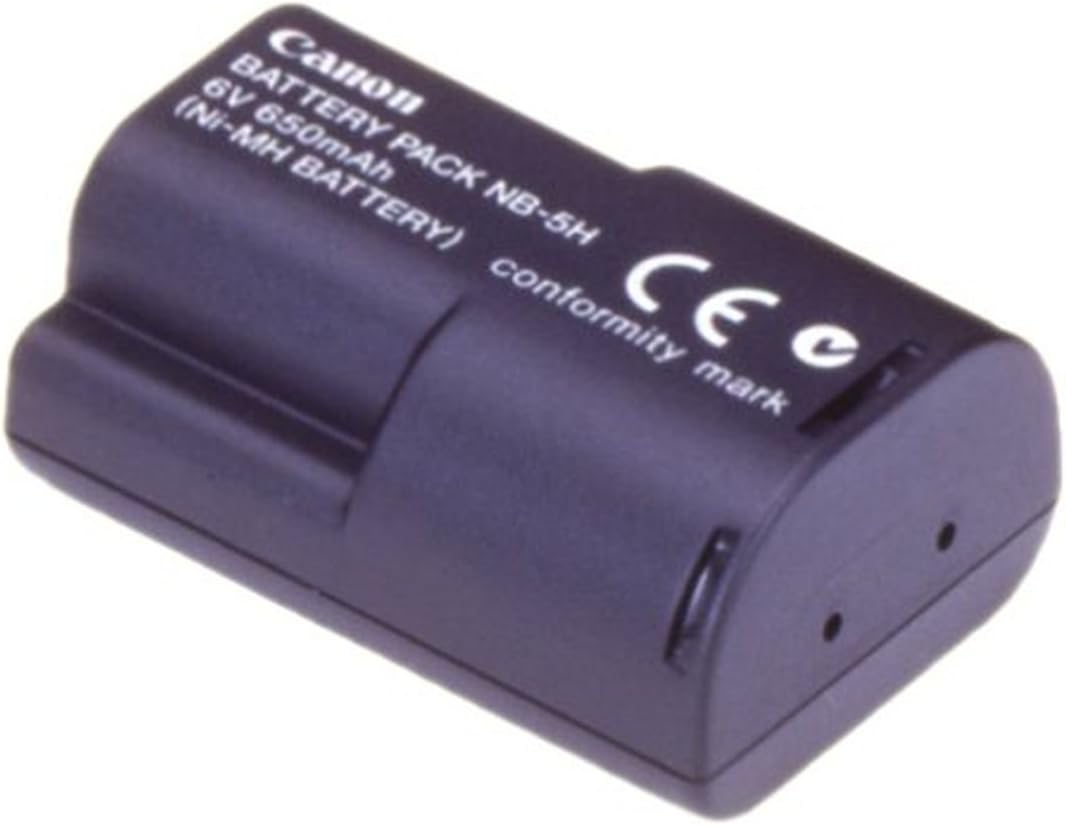 Canon NB-5H NiMH Battery Pack for Canon S10, S20, A50, A5 Zoom and A5 Digital Cameras