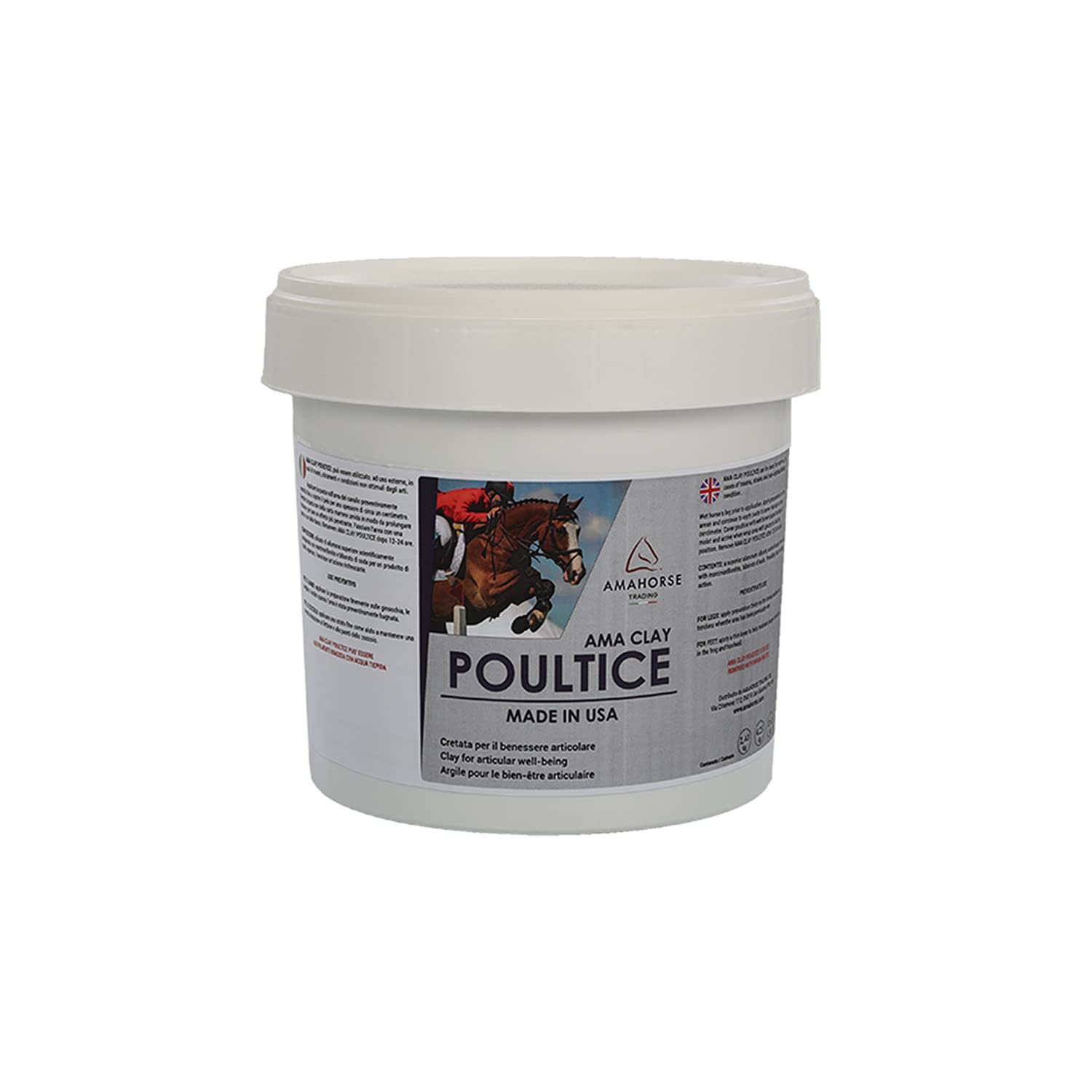 Umbria Equitazione AMACLAY CRETATA Grigia 2,4 kg