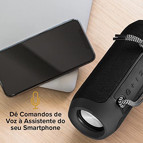 I2GO, Caixa De Som Bluetooth Essential Sound Go, 10W RMS, Resistente à Água, Preto glide