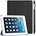 EasyAcc Etui Kompatybilne z iPad 4 iPad 3 iPad 2, Bardzo Cienkie Etui z Funkcją Podstawki Inteligentne Etui ze Skóry PU Pasuje do iPad 2/3/4, Czarny