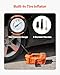 VEVOR Electric Car Jack, 5 Tons /11000 lbs, Electric Scissor Jack with Built-In Inflator, 12V Adjustable Tire Change Replacement with Secure Hammer & LED Light, Portable Jack kit for Sedan, SUV, Truck