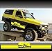 2 FASCE ADESIVE PER FUORISTRADA NISSAN 4X4 OFF ROAD