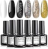 【Warme Tipps & Anleitung】: UV Gelnägel starter set muss unter UV / LED Lampe ausgehärtet werden. Jede Schicht sollte dünner sein. Achten Sie darauf, dass der Pinsel vor dem Auftragen nicht zu viel nagellack enthält. Decken Sie die Nagelkanten bei jedem Auftragen von UV Nagellack ab und versiegeln Sie das Gel, um ein Abblättern und Abplatzen zu vermeiden.