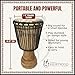 Africa Heartwood Project Hand-Carved Djembe Drum from Ghana - 8