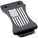 HolsterSmith KYDEX Belt Clip for Holsters & Sheaths – (FOMI Design - w/USA Flag - Distressed) - (Fits 1.75in Belts) - (Inside-The-Waistband/IWB) - (USA Made) - (1 Pack)